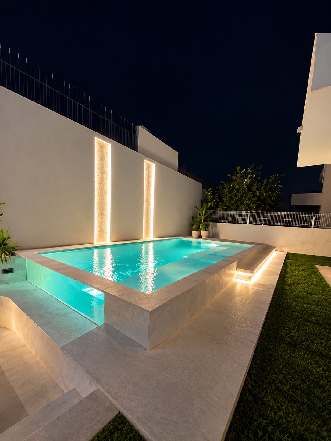 Obra da AMS Pools em Sobreda — foto 1