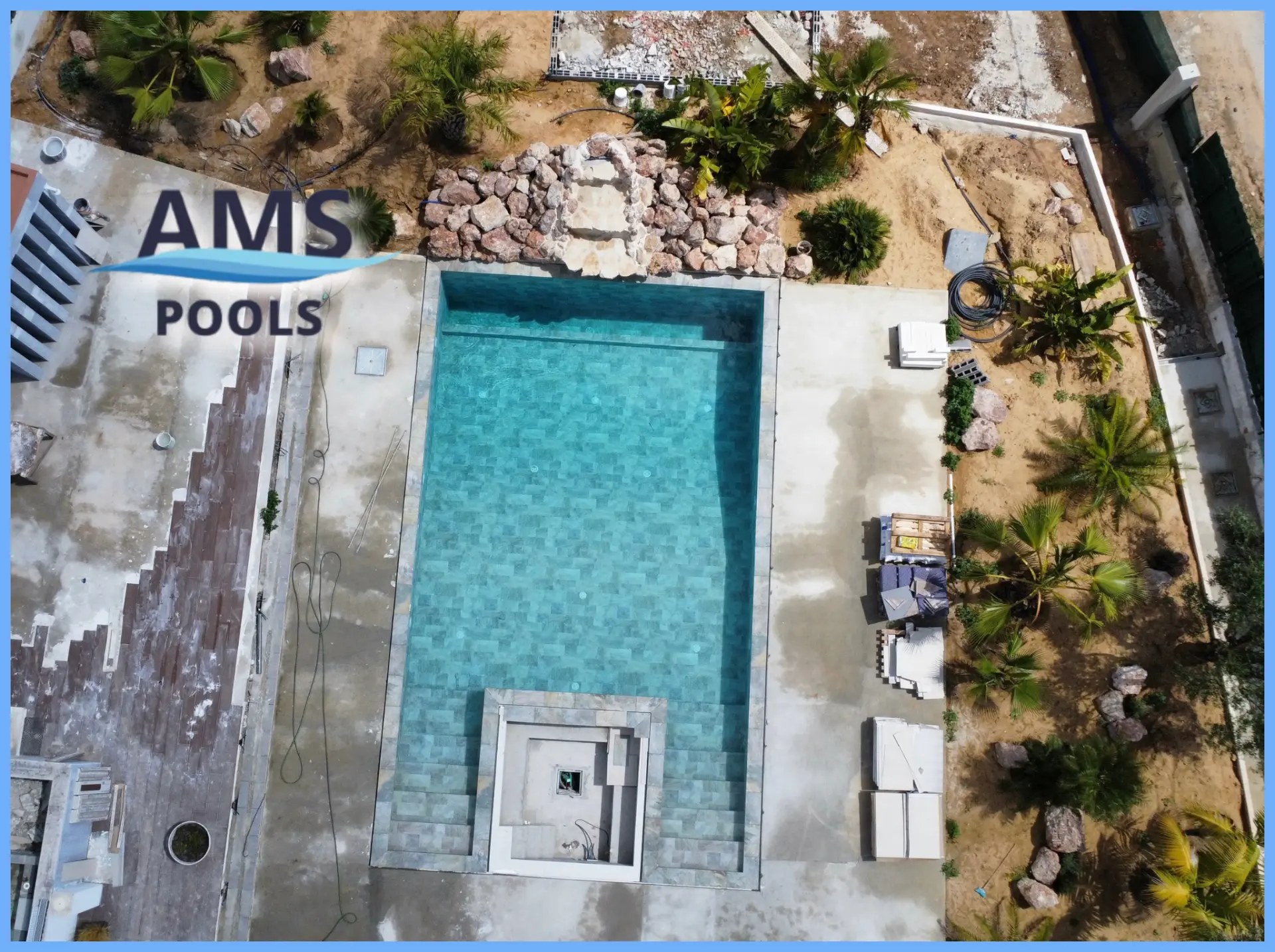 Obra da AMS Pools em Palmela